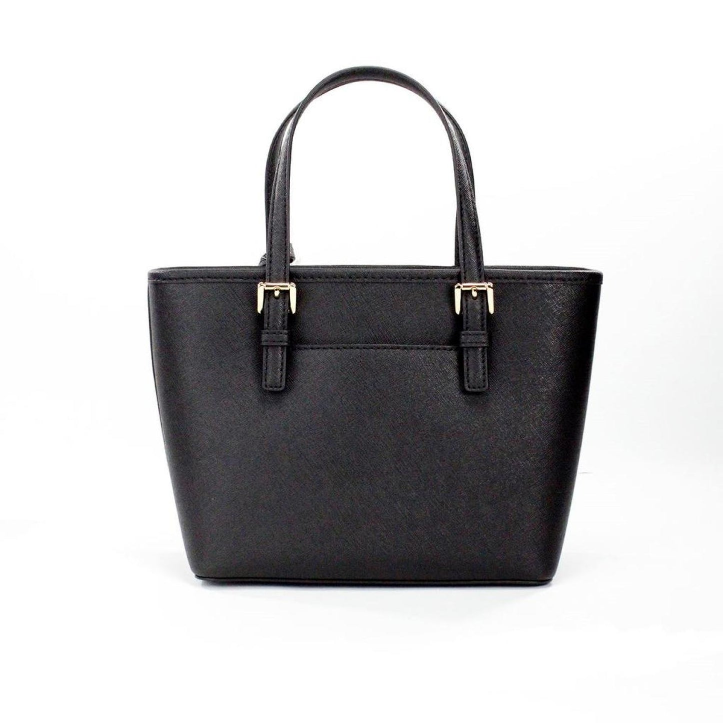 Michael Kors Jet Set Saffiano Leather XS Carryall Top Zip Tote Bag Women's Purse
