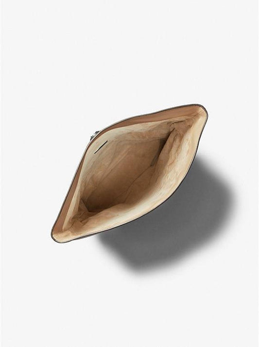 Gloria Medium Leather Messenger Bag