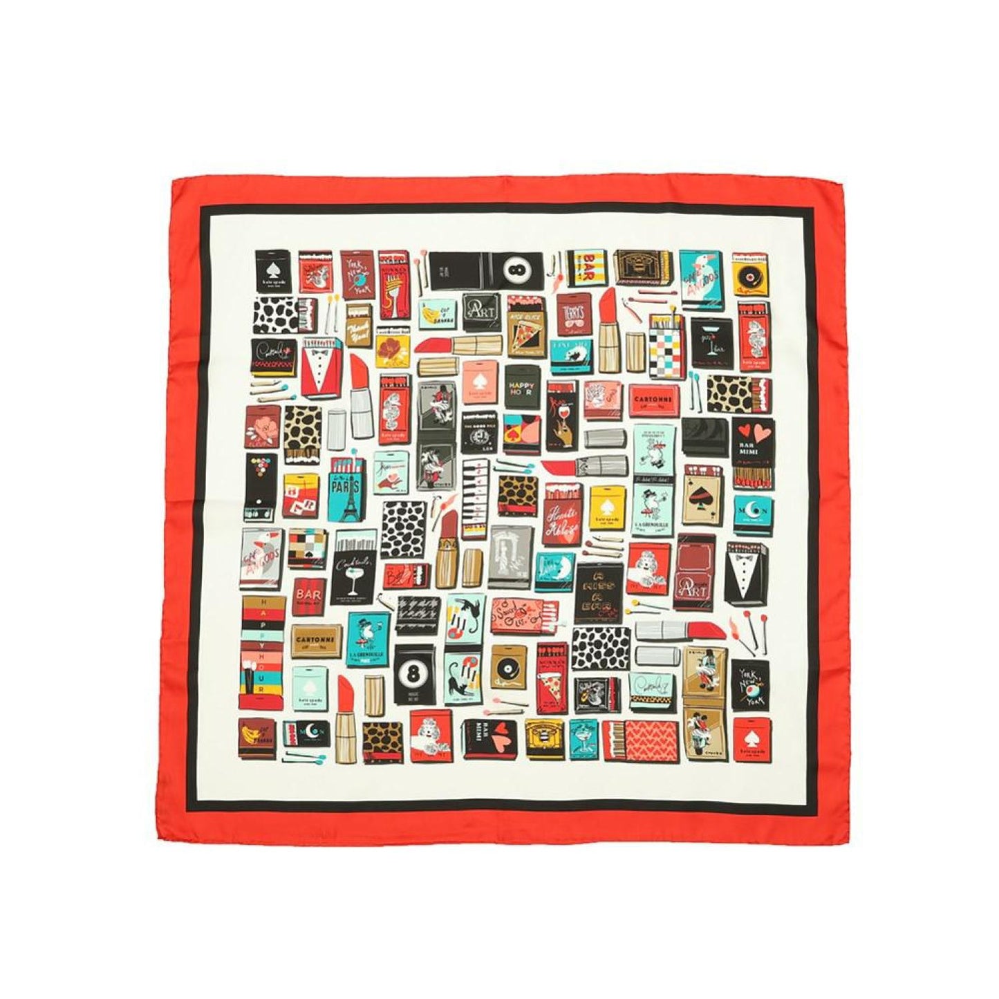 Matchbox Silk Square Scarf