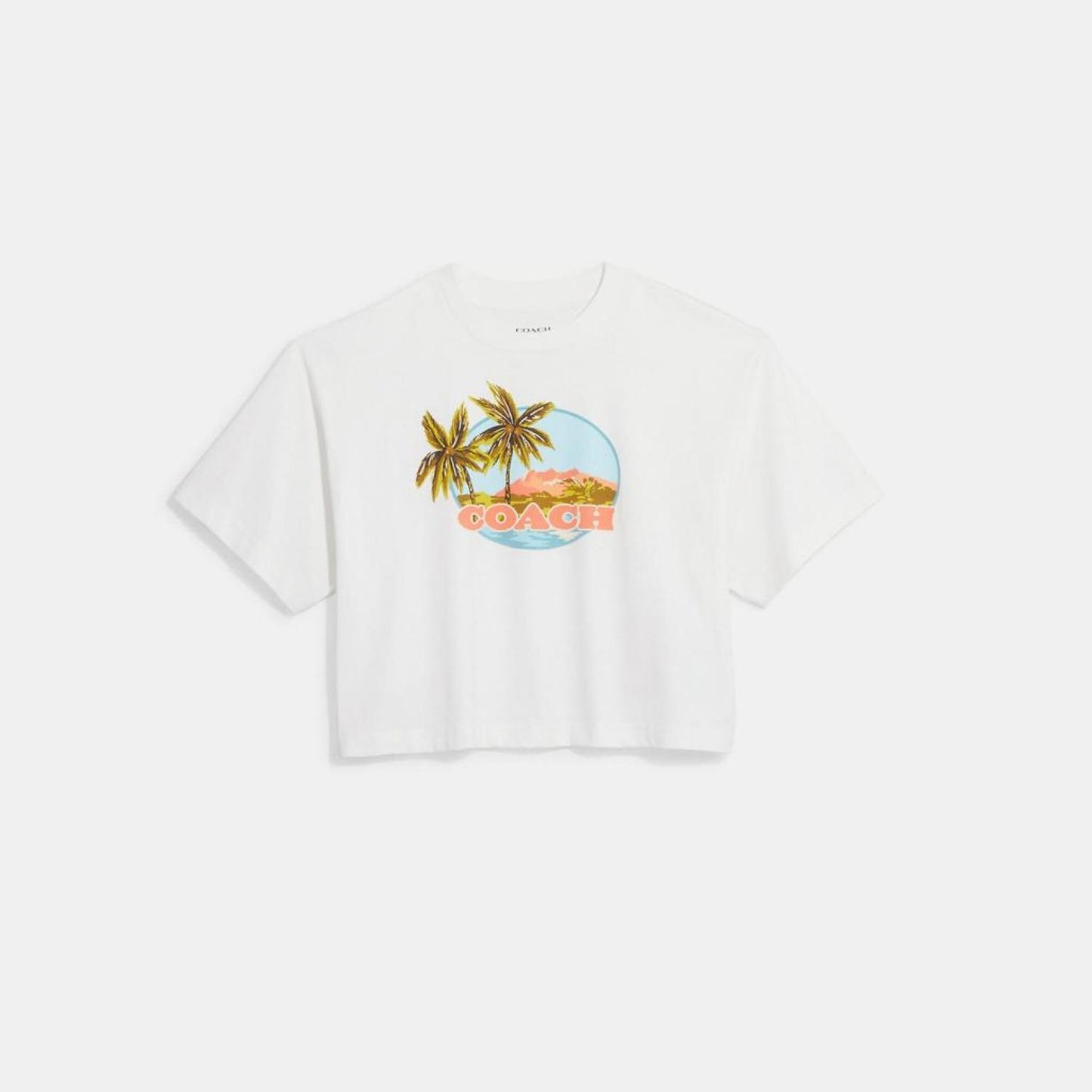 Coach Outlet Hawaiian Cropped T Shirt