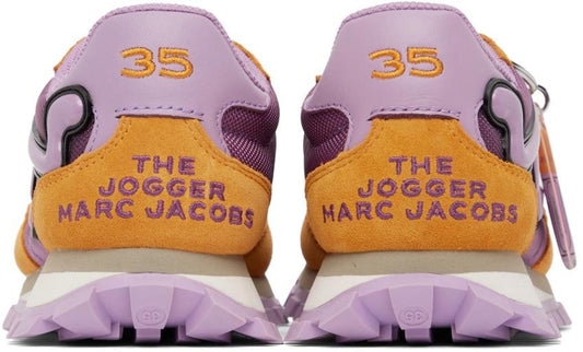 Purple & Orange 'The Jogger' Sneakers