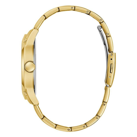 Men's Analog Gold-Tone Stainless Steel Watch 44mm