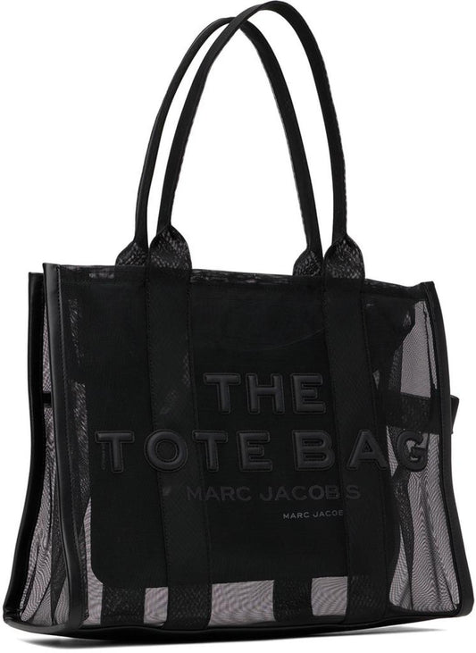 Black Large Mesh 'The Tote Bag' Tote