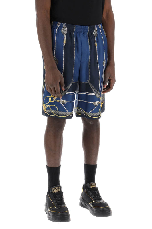 Versace "versace nautical silk bermuda