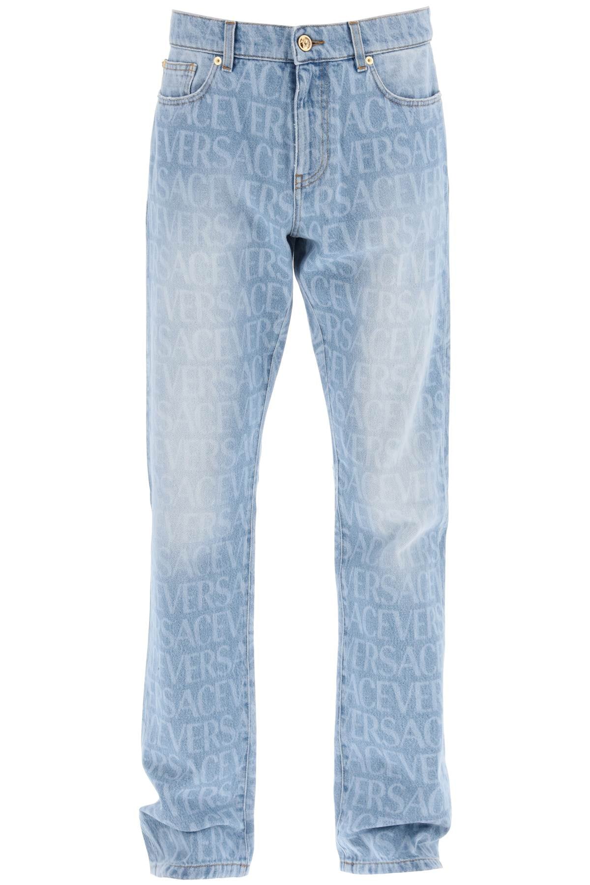 Versace versace allover jeans