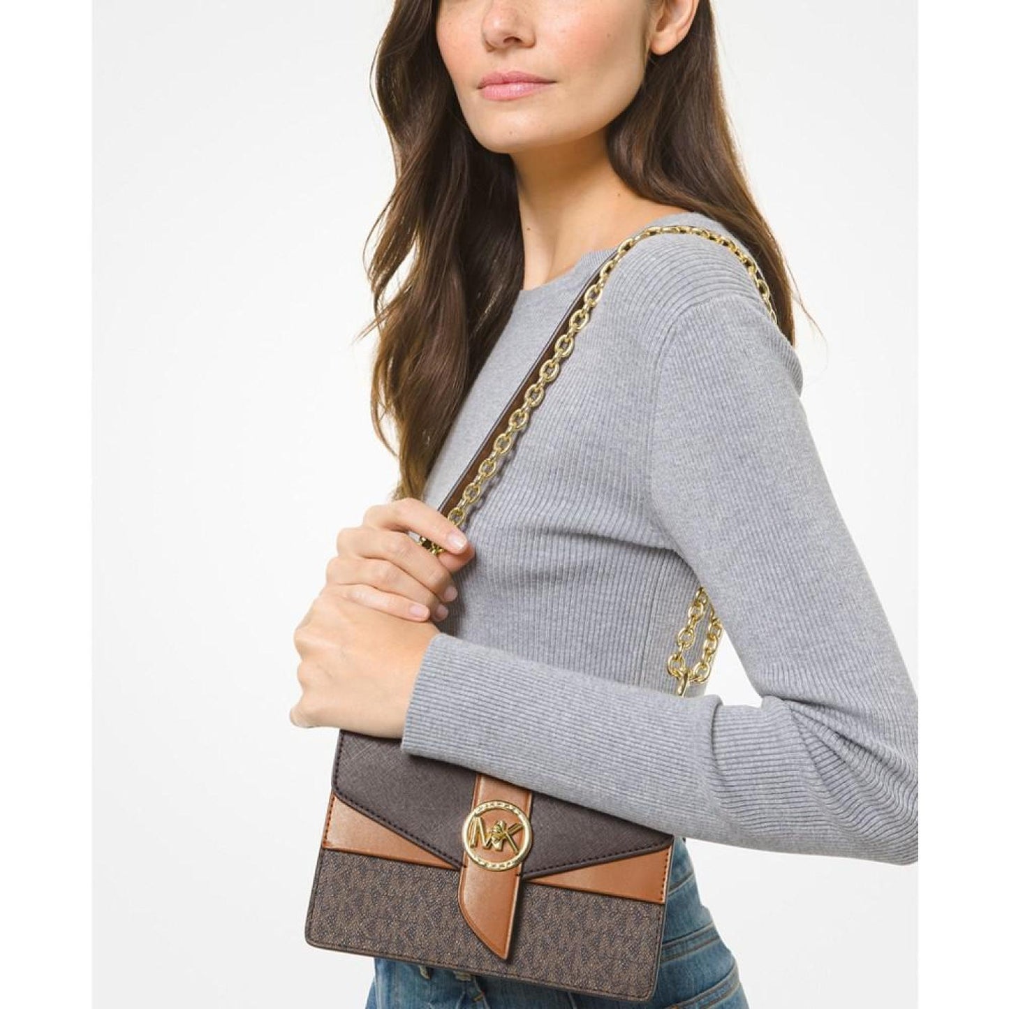 Logo Greenwich Small Convertible Crossbody