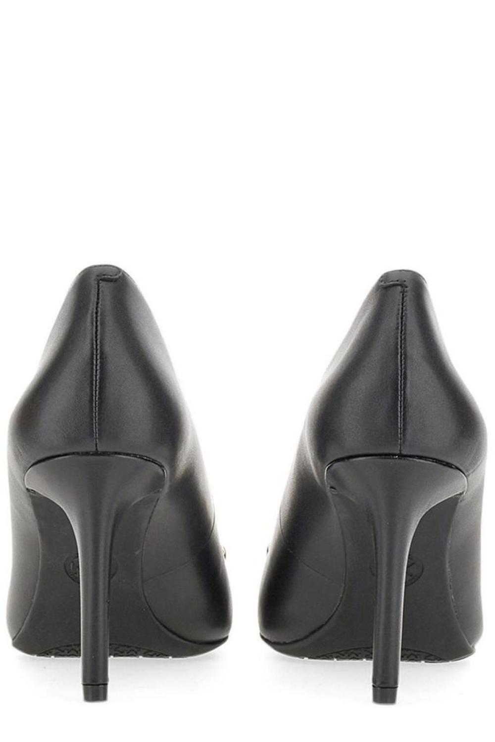 Michael Michael Kors Logo Plaque Pumps
