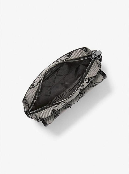 Parker Medium Empire Logo Jacquard Crossbody Bag