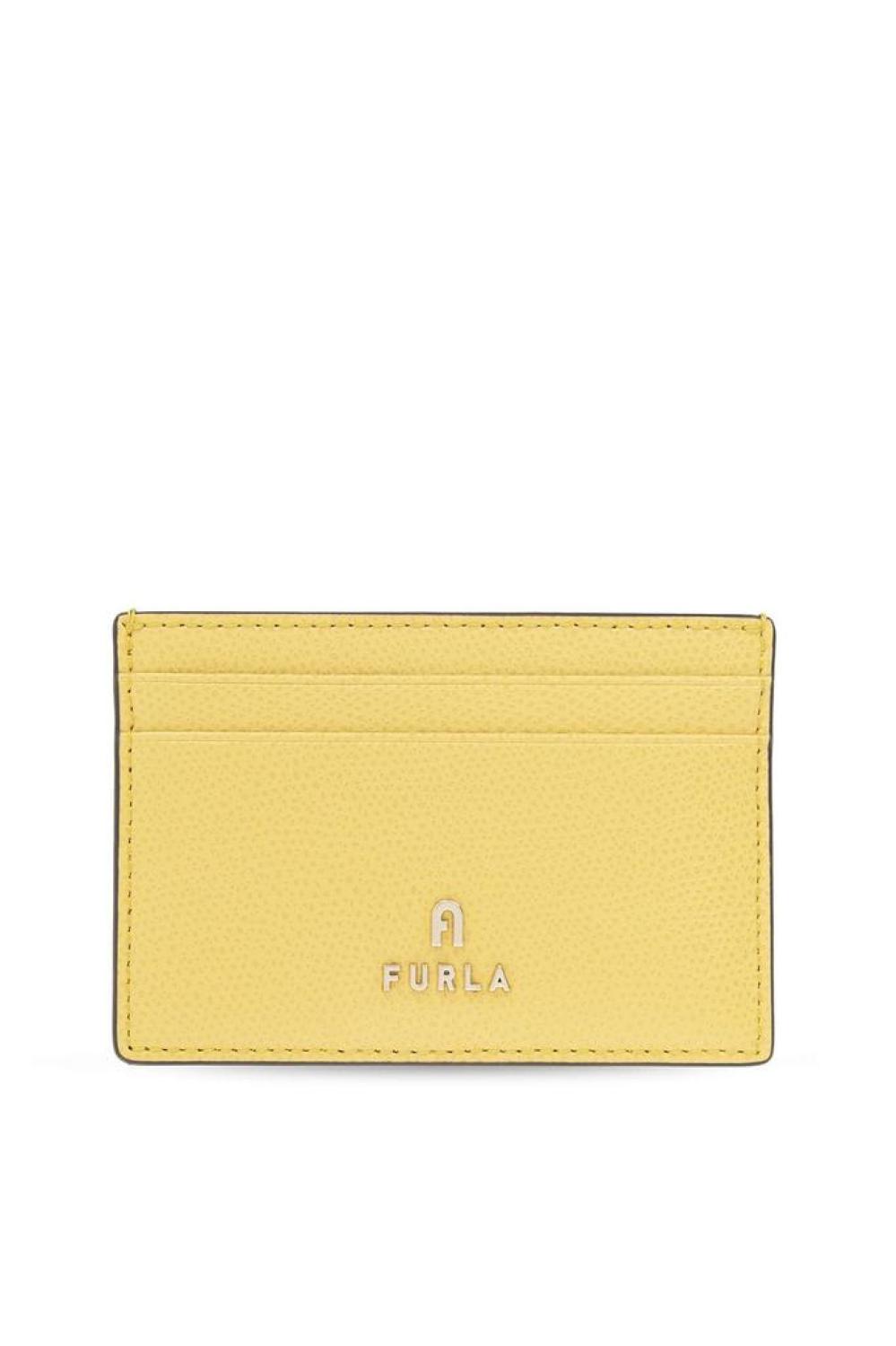 Furla Logo Plaque Card Holder