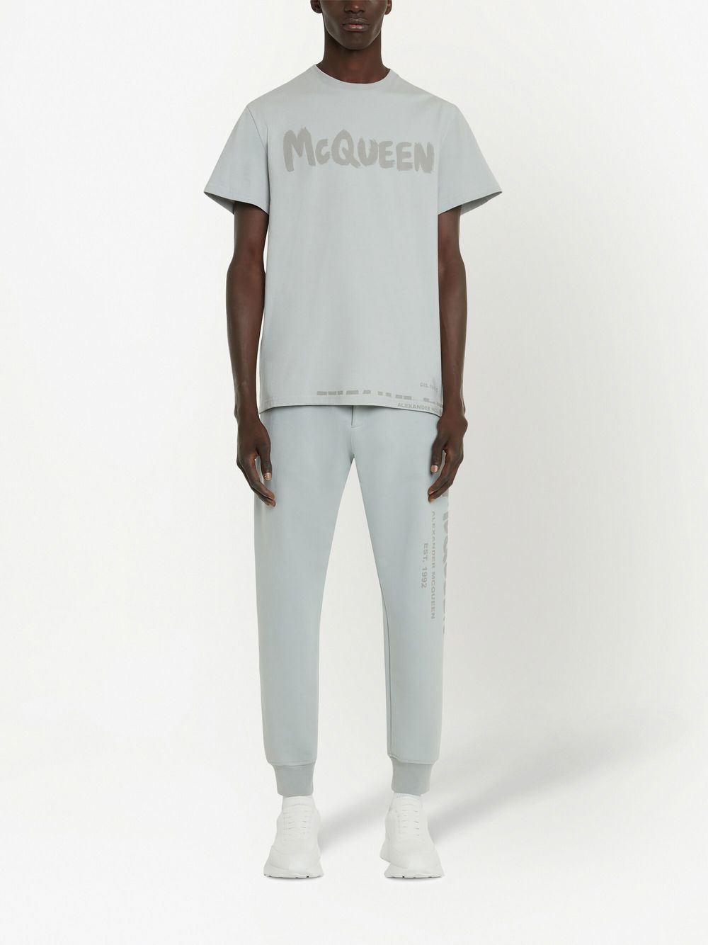 Alexander McQueen T-shirts and Polos Grey