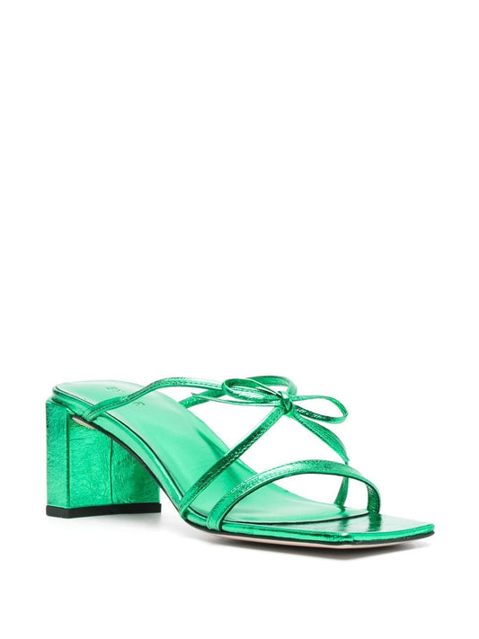 By Far Sandals Green