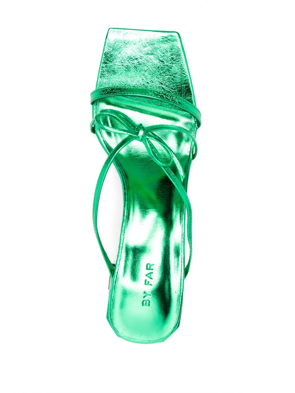 By Far Sandals Green
