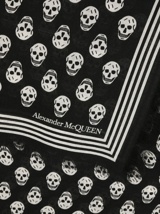 Alexander McQueen Scarfs Black