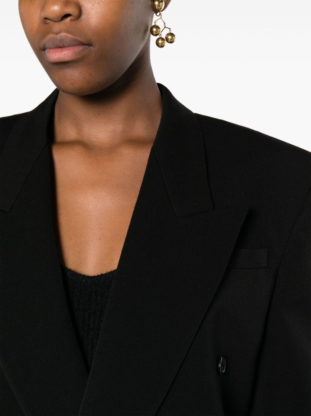 Saint Laurent Jackets Black