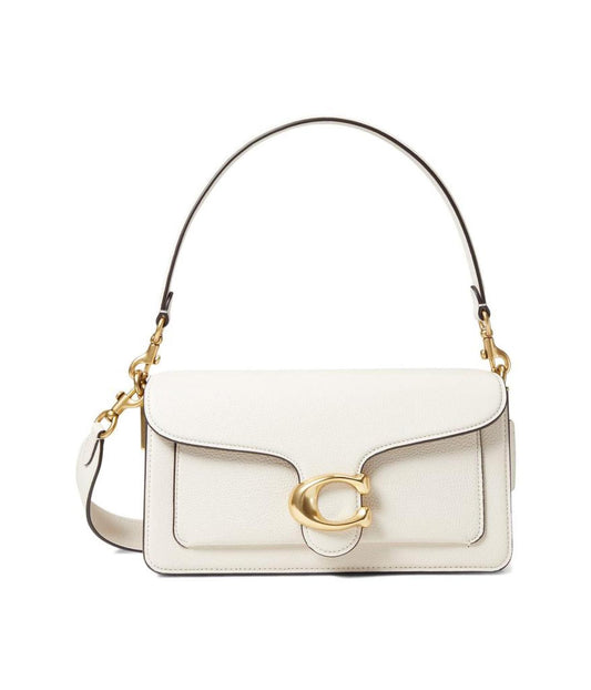 Polished Pebble Leather Tabby Shoulder Bag 26