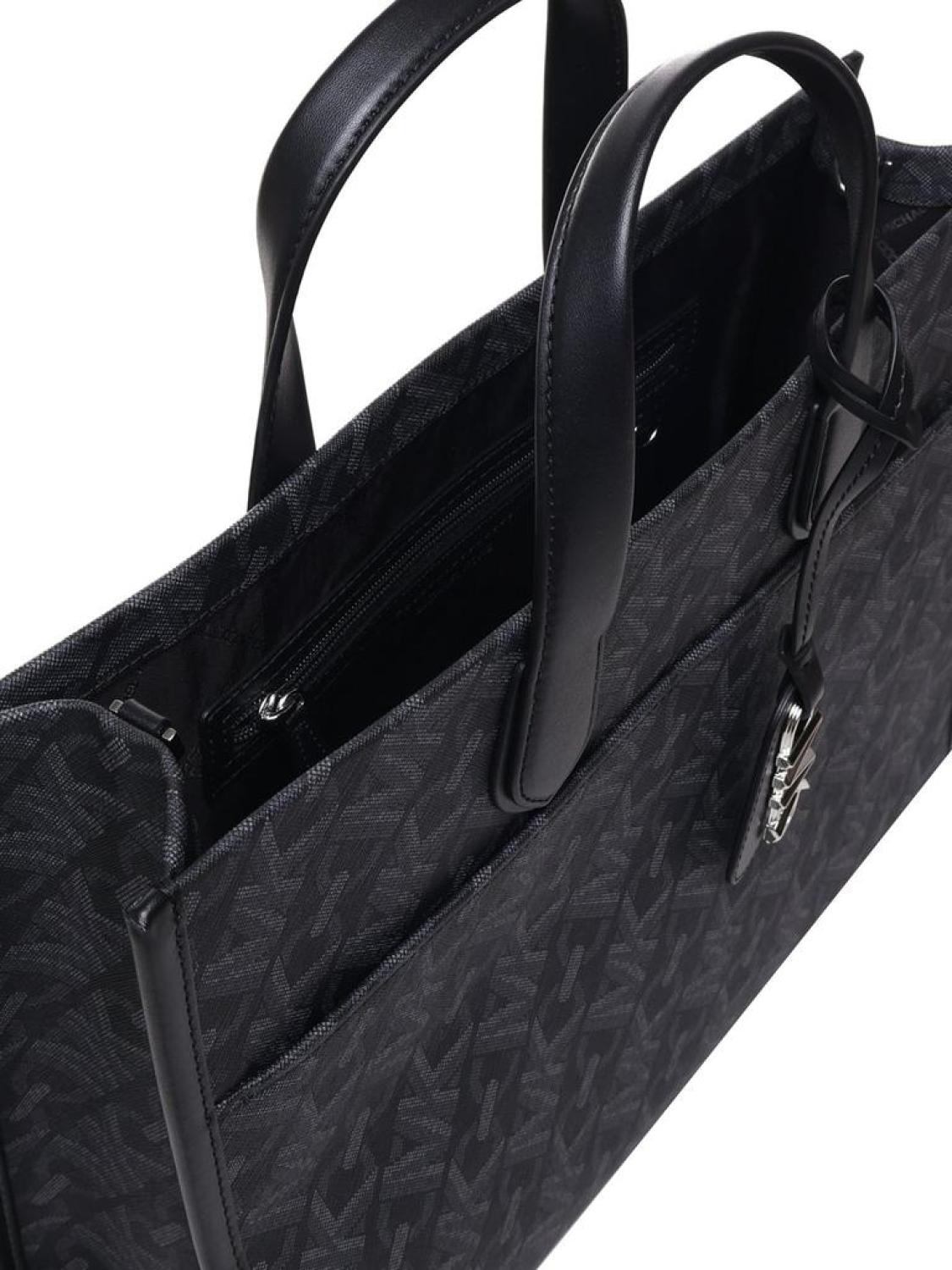 Michael Michael Kors Logo Monogram Tote Bag