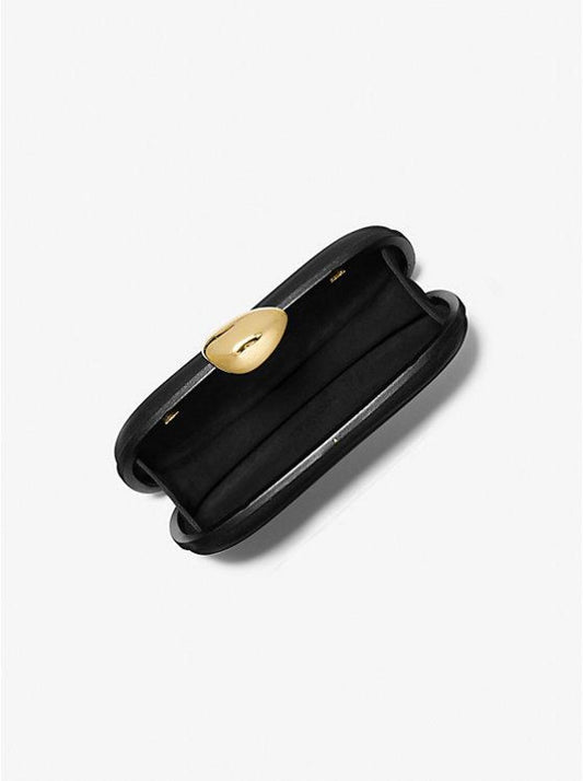 Tina Small Leather Minaudière