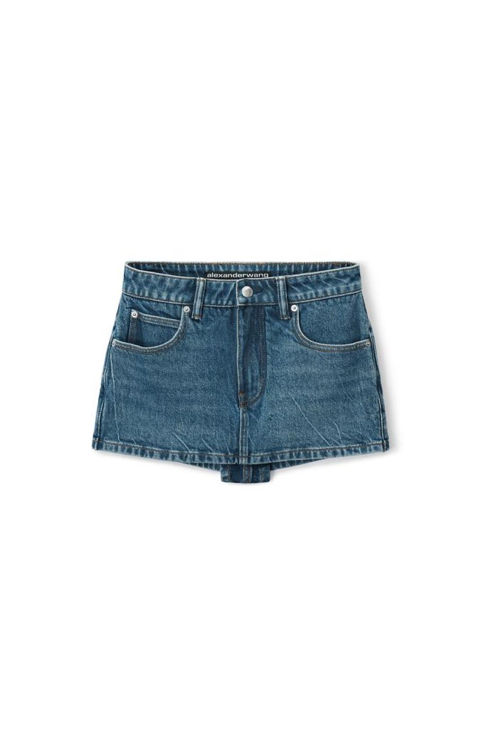 Layered Loose Jean In Denim