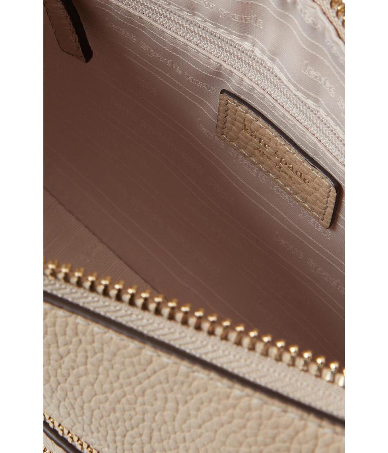 Hudson Pebbled Leather Medium Crossbody