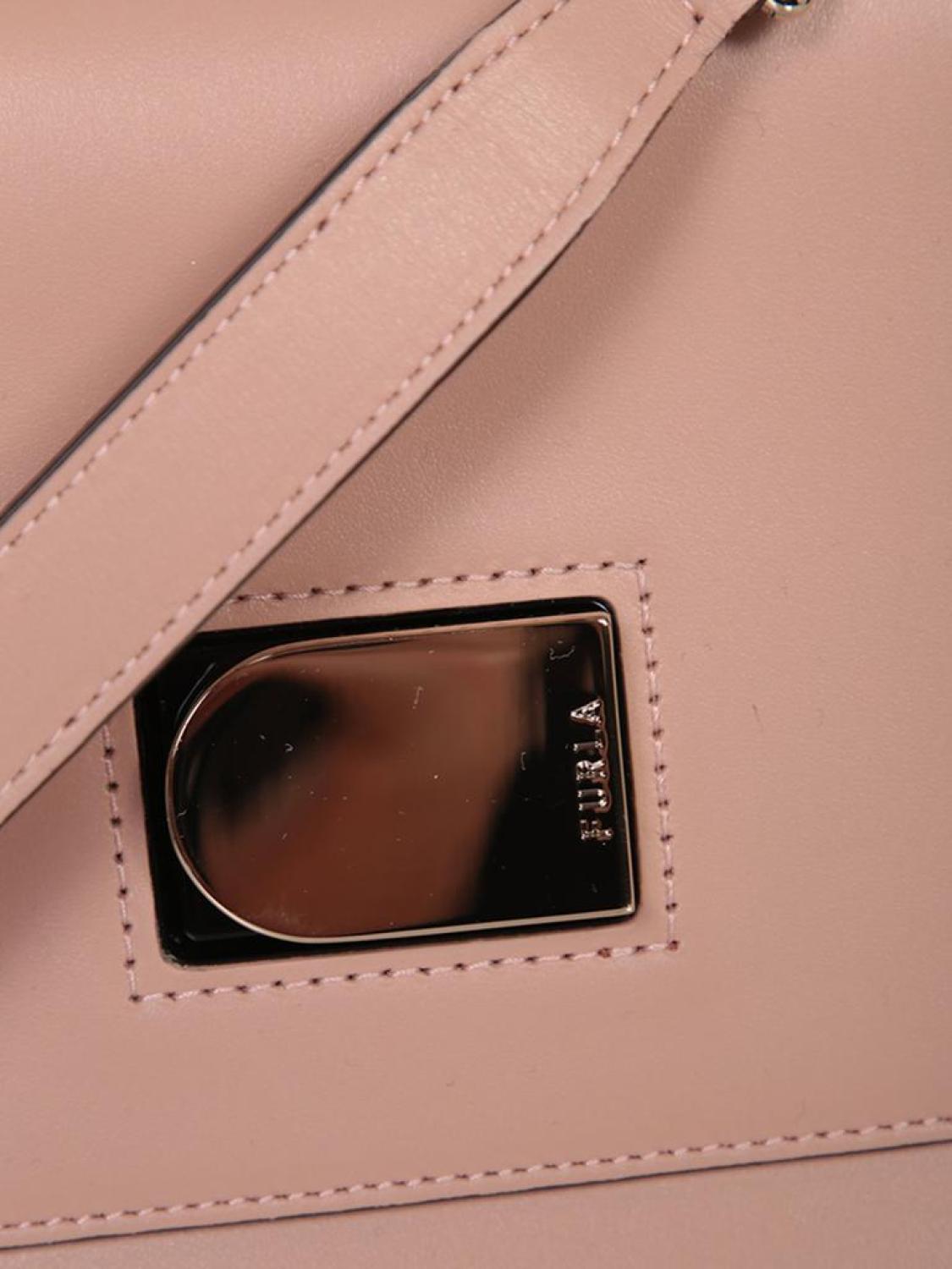 Furla Emma Foldover Top Mini Tote Bag