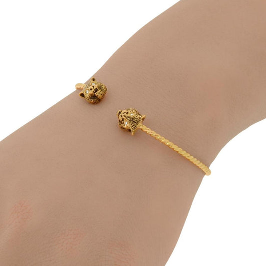 Gucci Le Marche Des Merveilles 18K Yellow Gold, Diamond Cuff Bracelet YBA526300002017