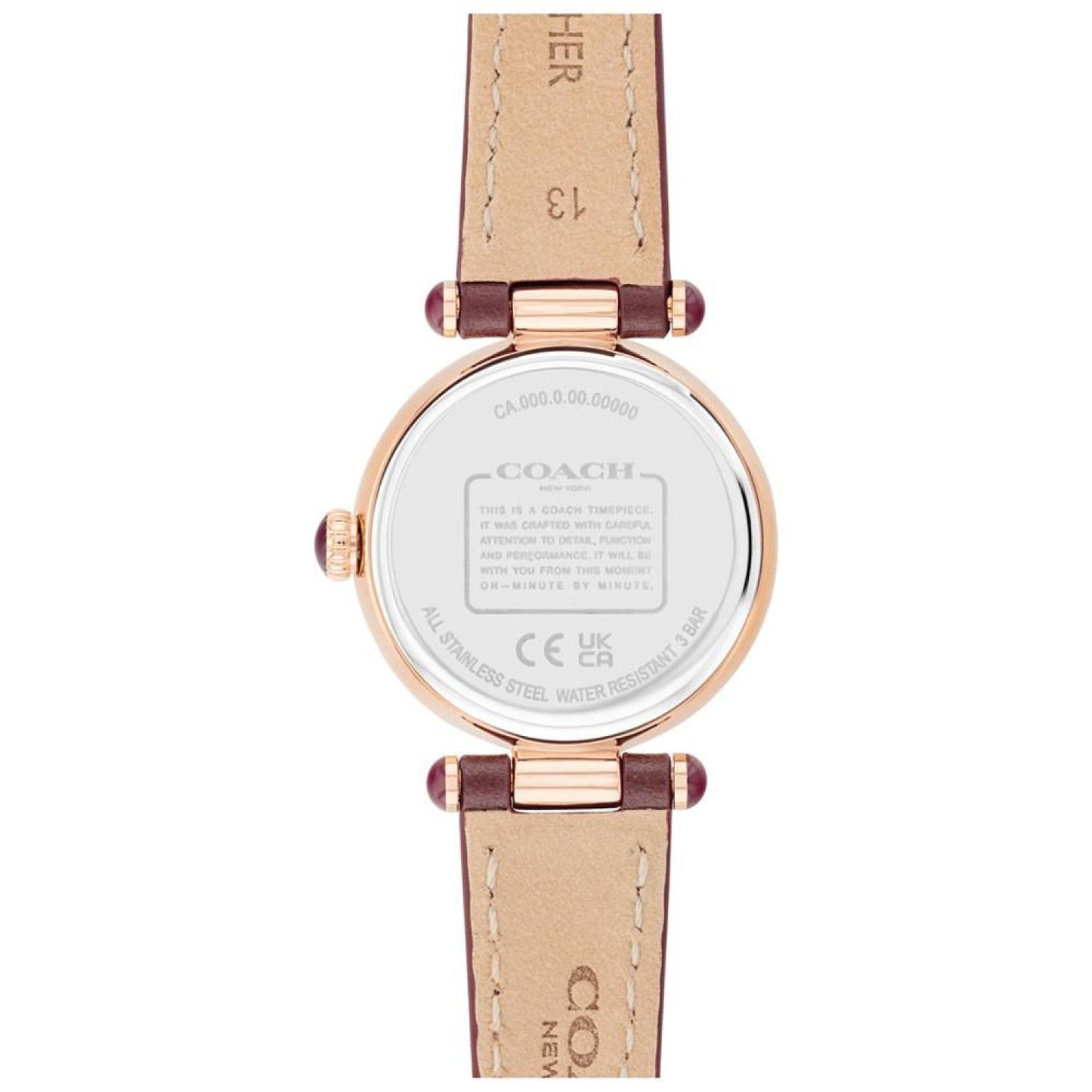 Women's Cary Leather Strap Watch, 26mm