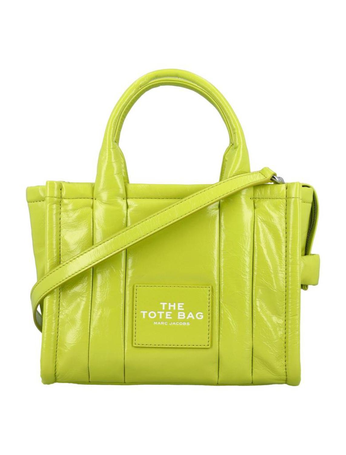 Marc Jacobs Logo Patch Zipped Small Tote Bag