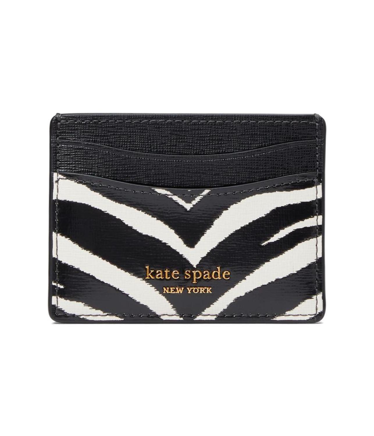 Morgan Zebra Print Card Holder