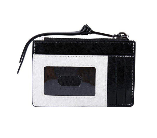 Marc Jacobs Logo Plaque Zip-Up Cardholder
