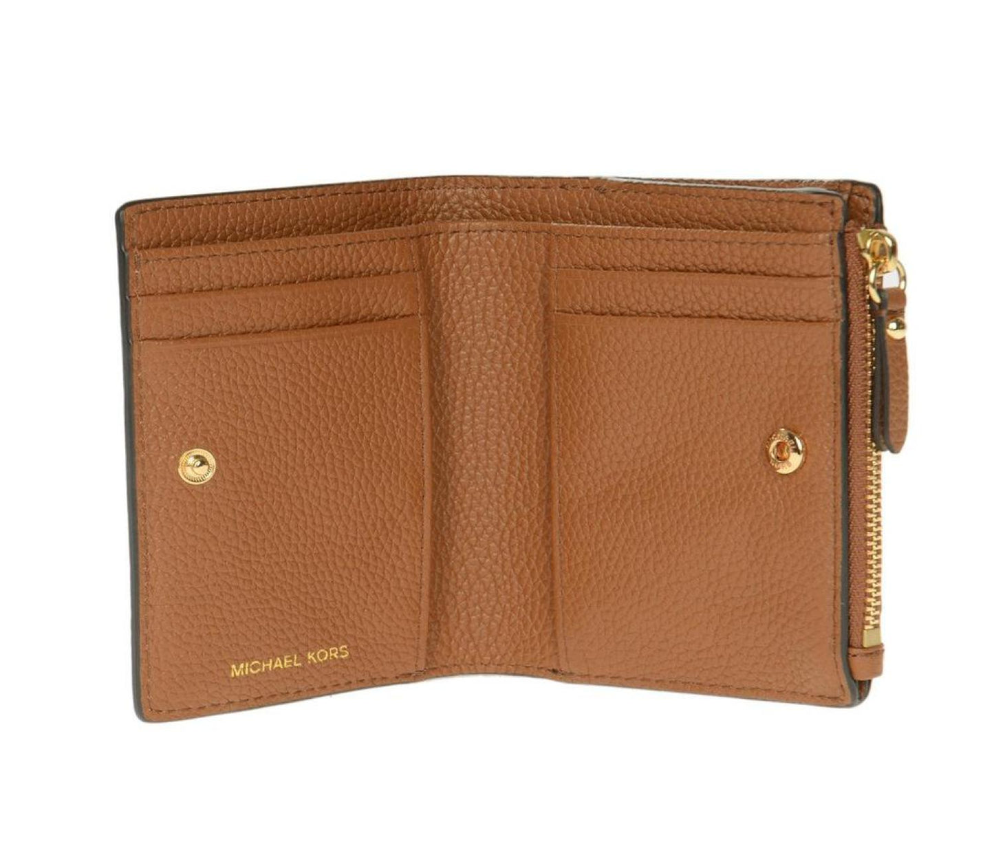 Michael Michael Kors Logo Plaque Bi-Fold Wallet