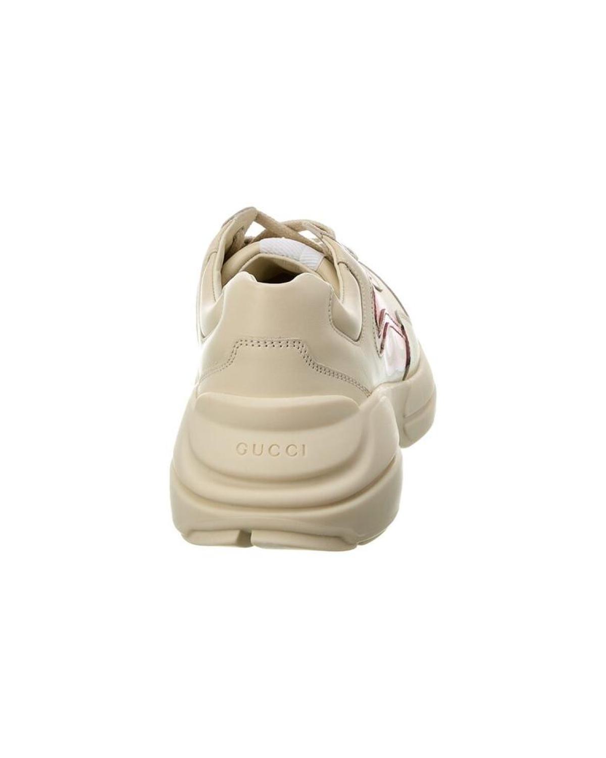 Gucci Rhyton Leather Sneaker