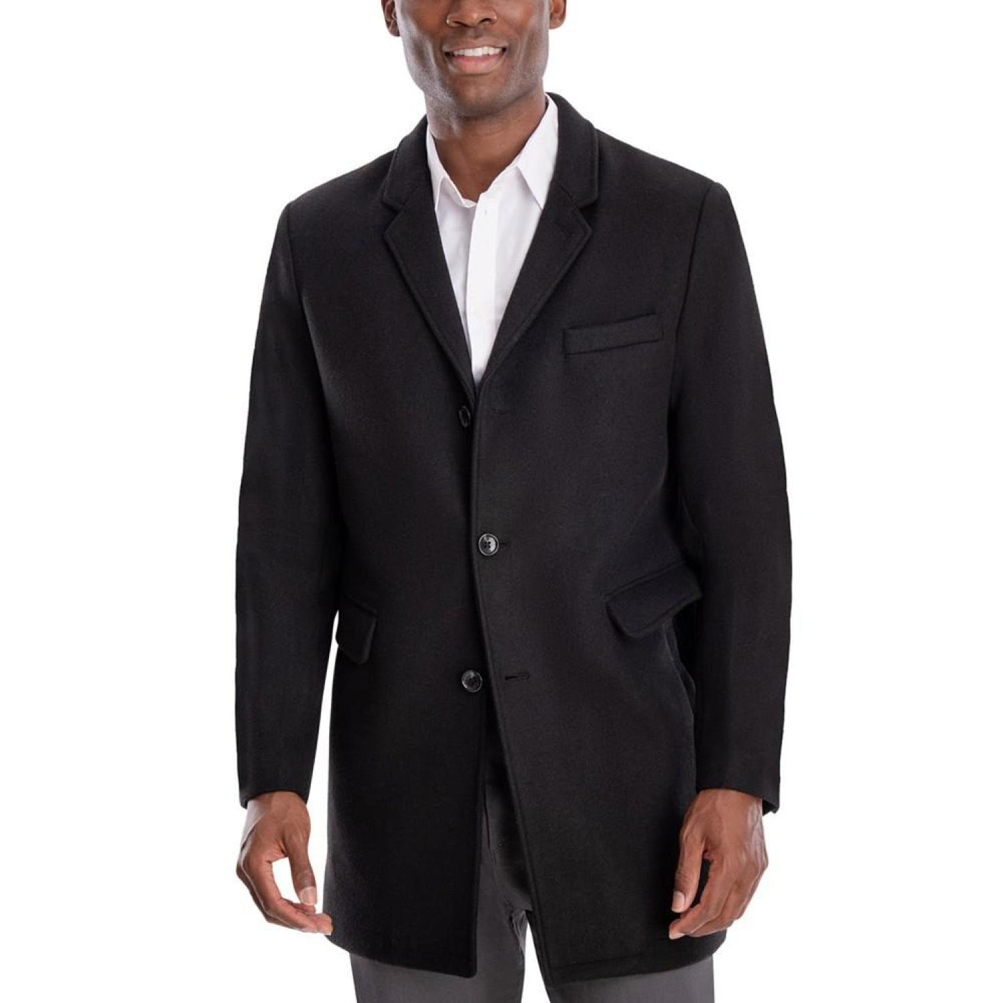 Men's Ghent Slim-Fit Overcoat