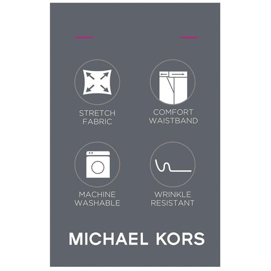Michael Kors Men's Solid Classic-Fit Stretch Dress Pants