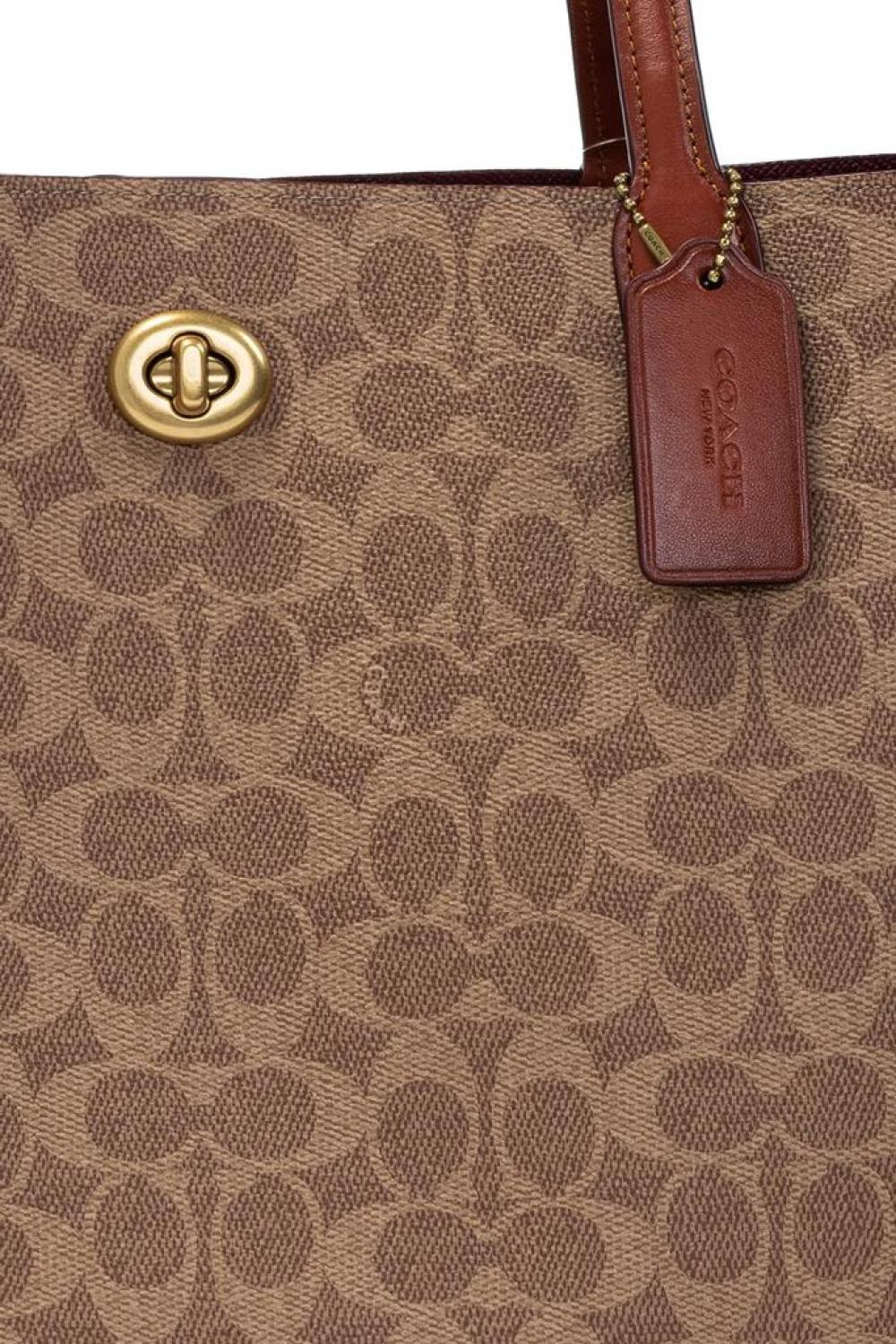 Coach Willow Twist-Lock Tote Bag