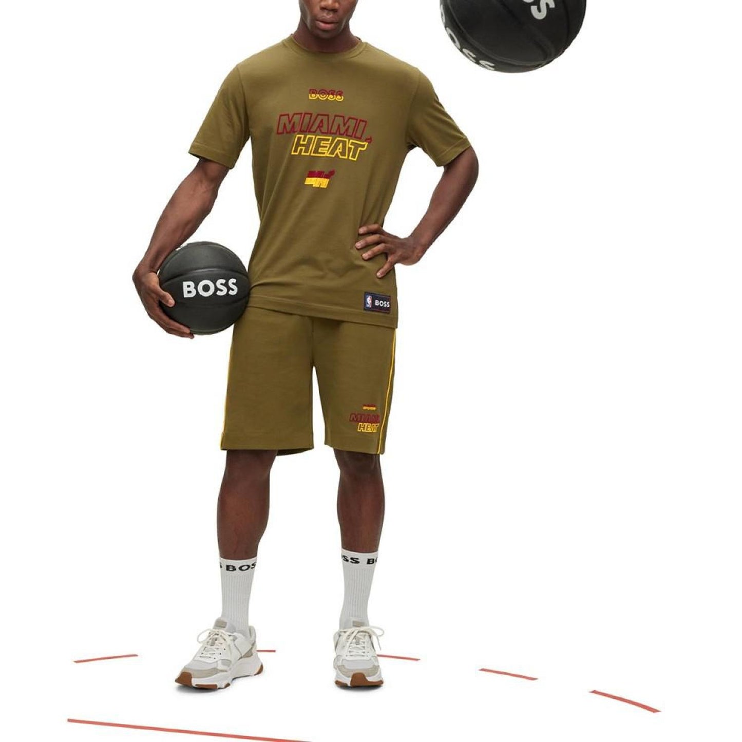 Men's Boss NBA Drawstring Shorts