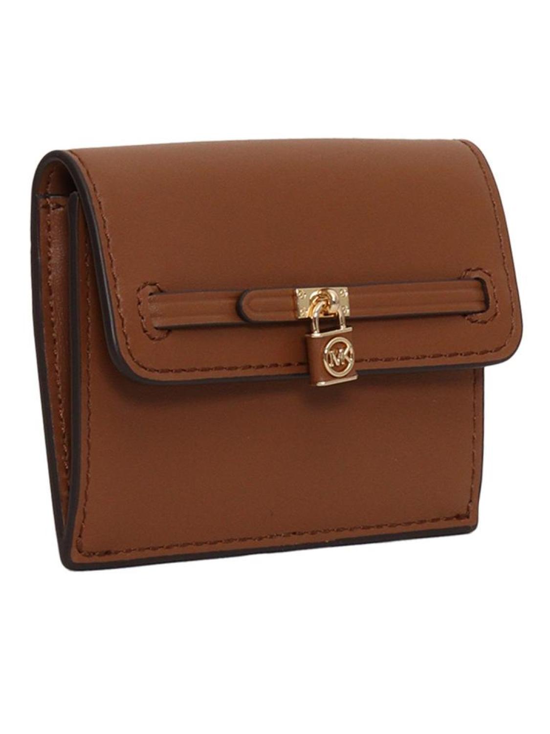 Michael Michael Kors Hamilton Padlock Detailed Wallet