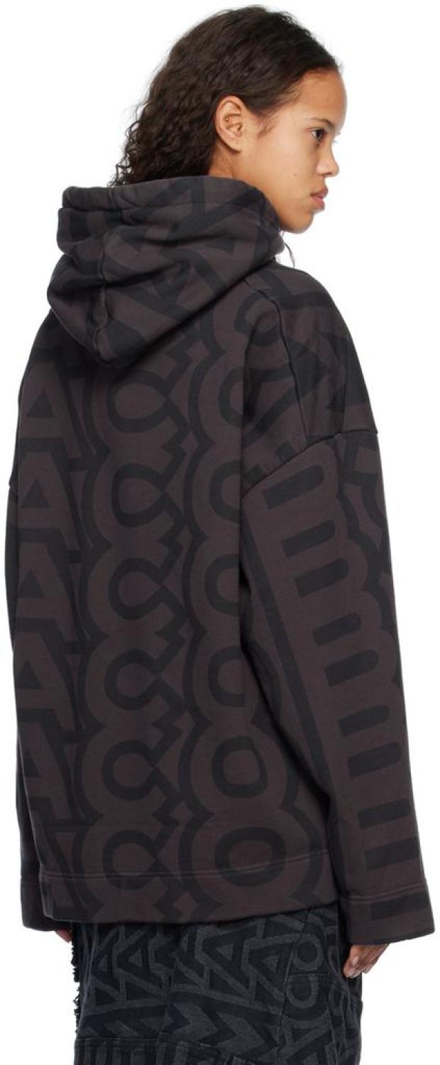 Black & Gray 'The Monogram' Hoodie