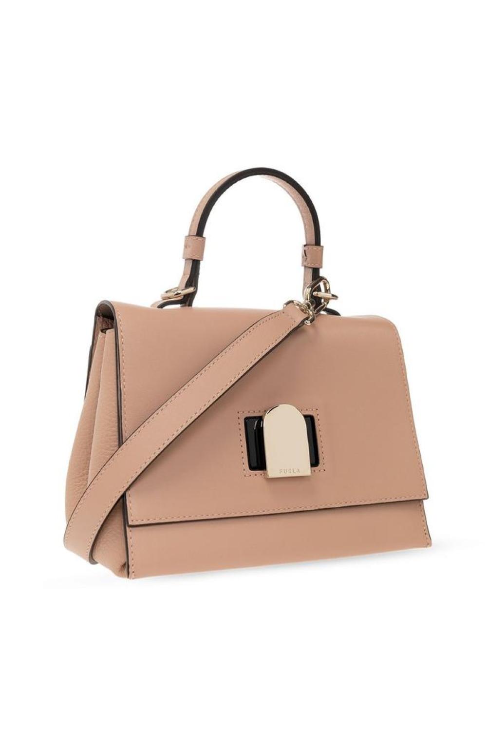 Furla Emma Foldover Top Small Tote Bag