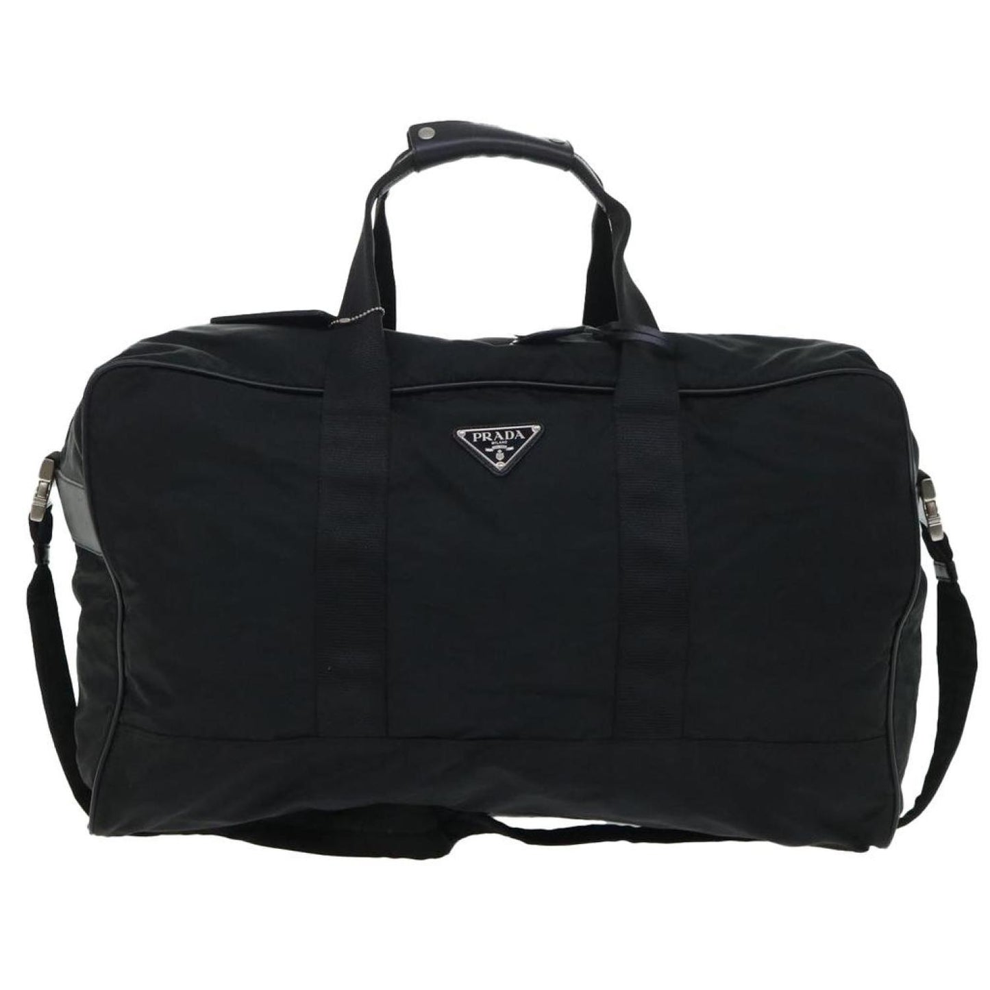 Prada Tessuto Synthetic Travel Bag (Pre-Owned)