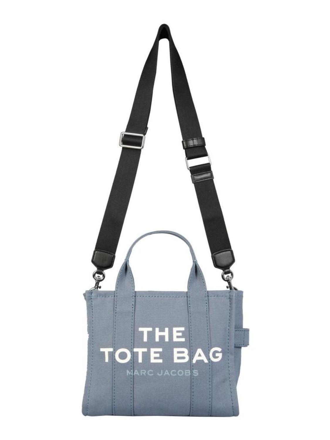 Marc Jacobs Logo Printed Zipped Small Tote Bag