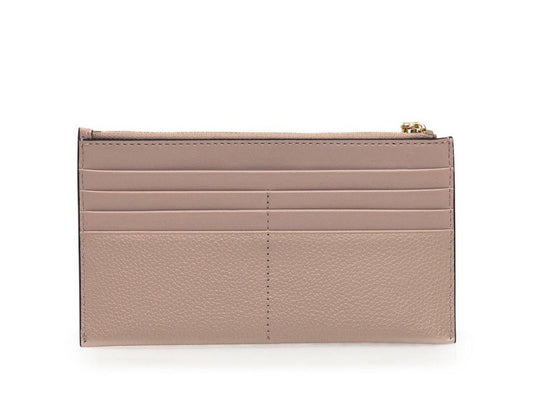 Michael Michael Kors Logo Plaque Zipped Wallet