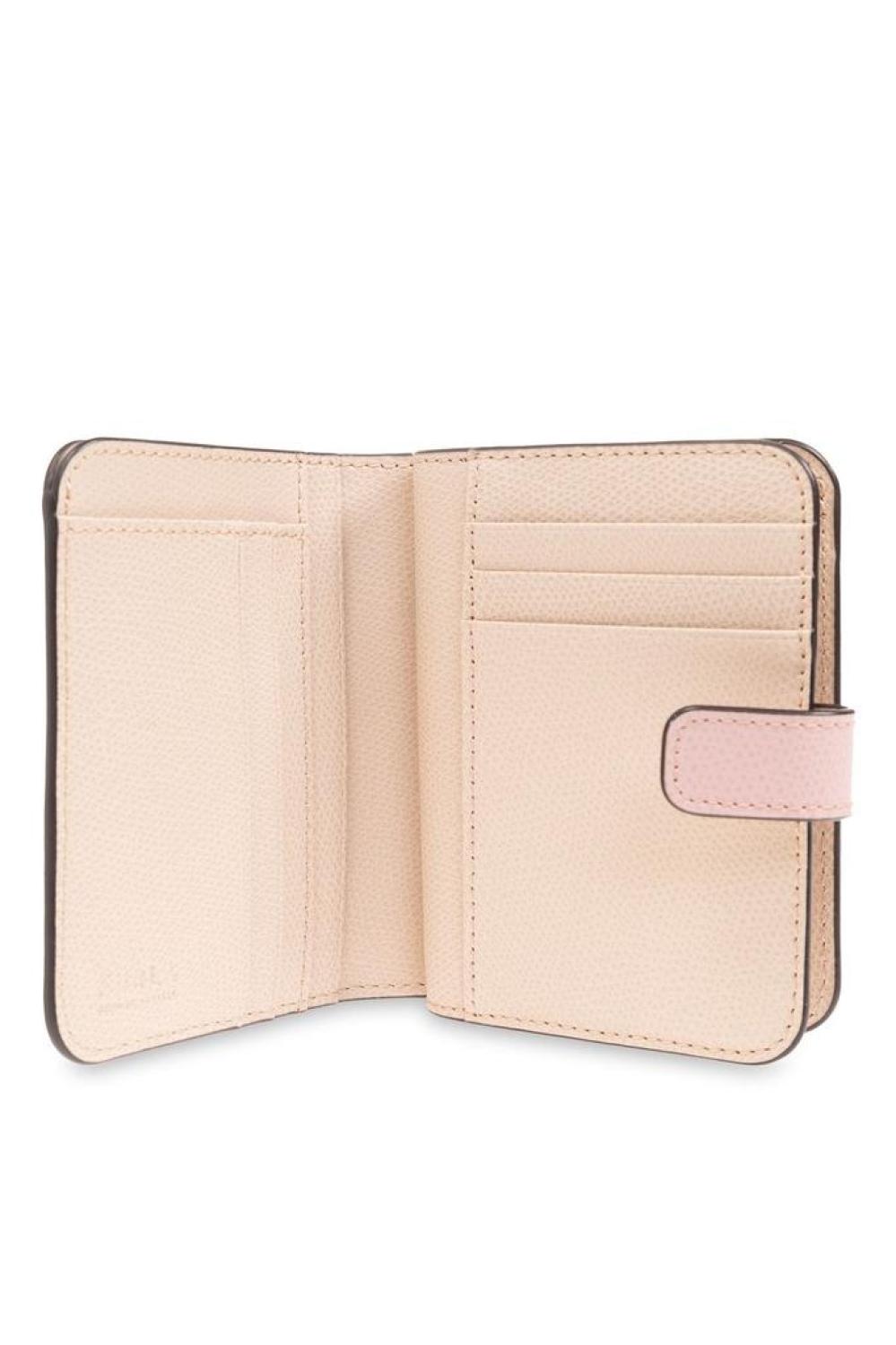 Furla Logo Lettering Compact Wallet