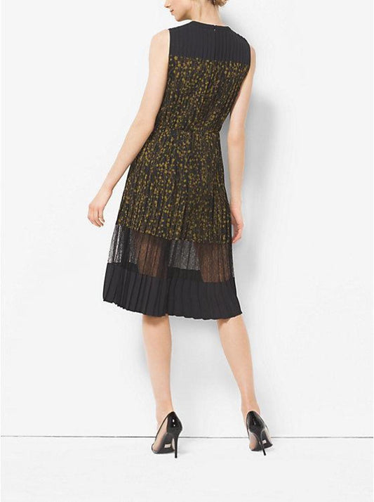 Floraflage Duchesse and Chantilly Lace Dress