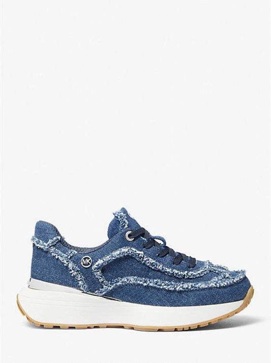 Ari Frayed Denim Trainer
