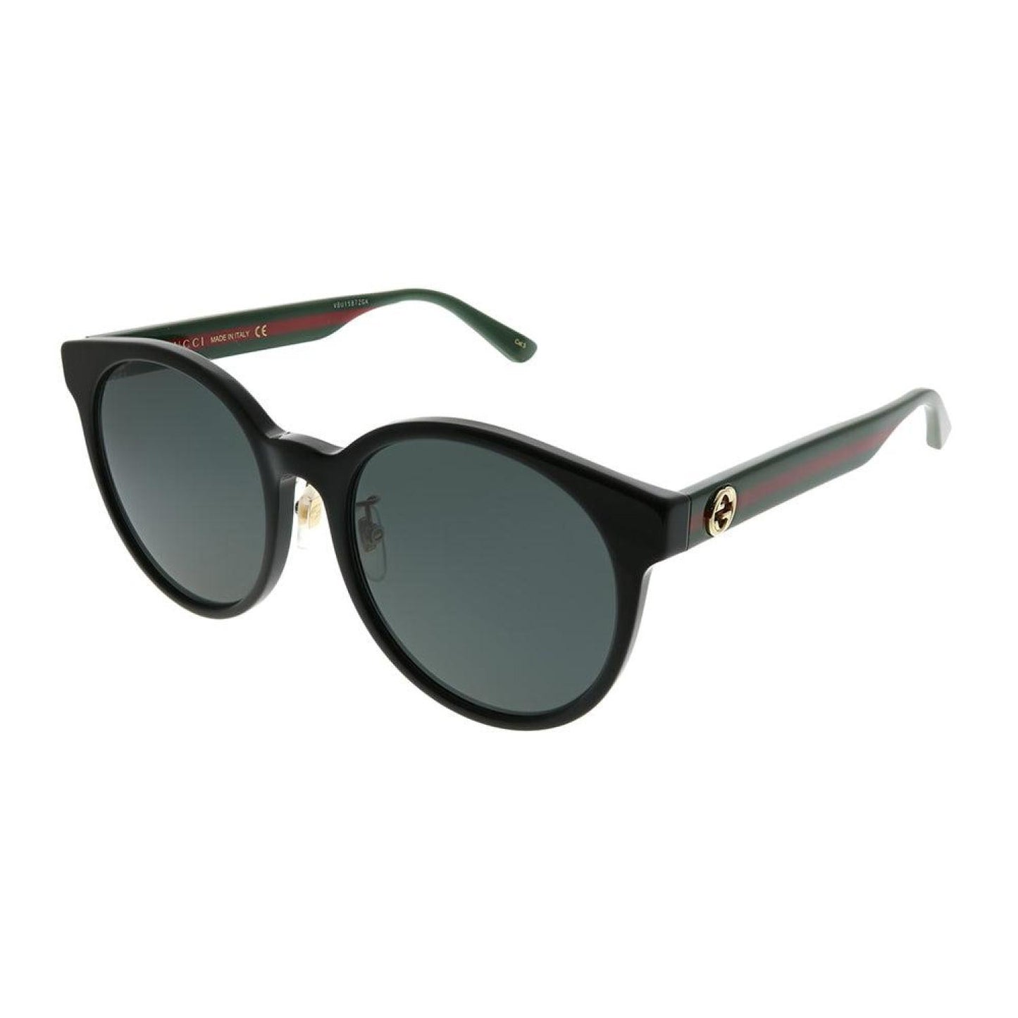 Gucci GG 0416SK 002 Womens Round Sunglasses