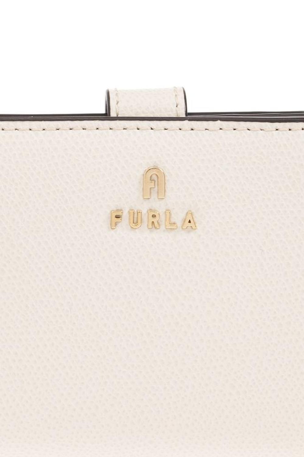 Furla Logo Lettering Compact Wallet