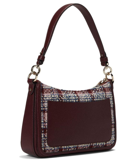 Hudson Tweed Fabric Medium Convertible Crossbody