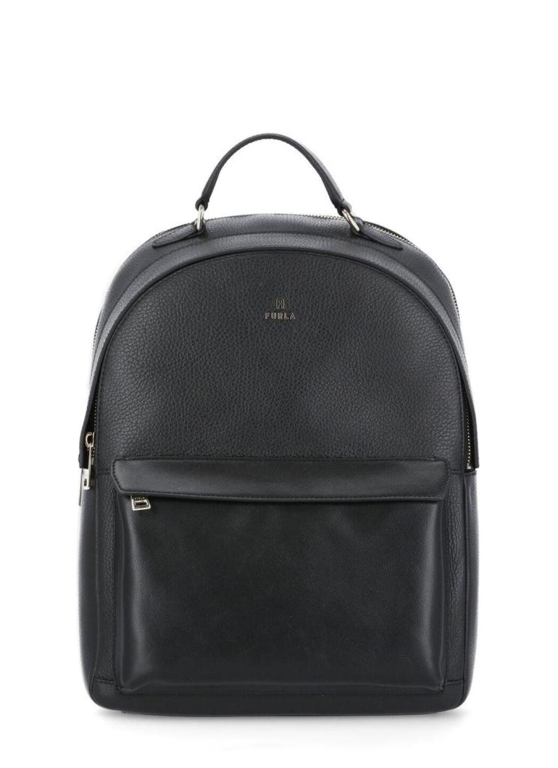Furla Logo Plaque Backpack