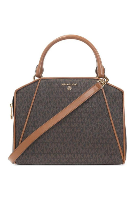 Michael Michael Kors Cleo Monogram Tote Bag