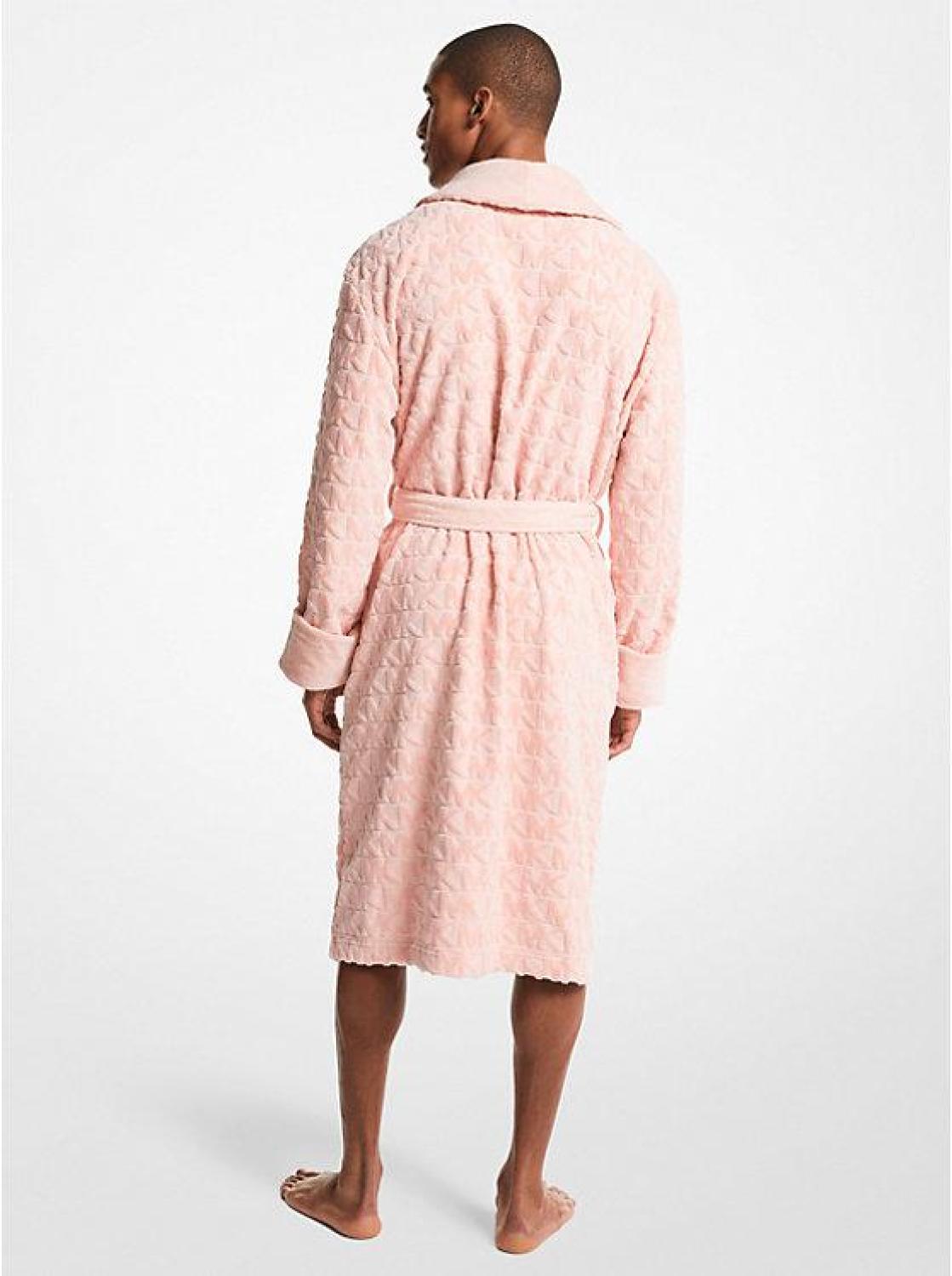 Logo Cotton Terry Robe